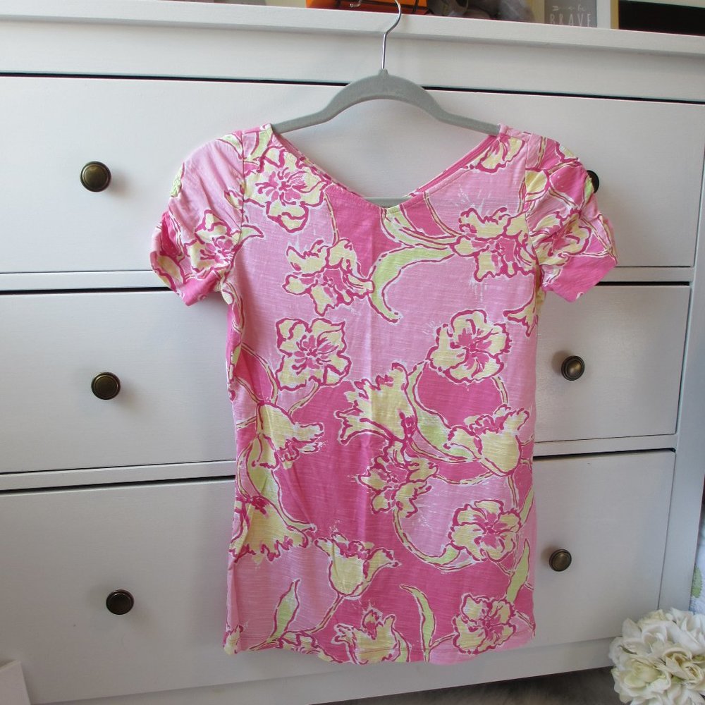 Lilly Pulitzer 100% Cotton Top Shirt